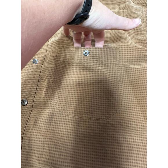 Royal Robbins Shirt Plaid Modal Short Sleeve Button Up Hiking Fishing Mens XXL - Picture 13 of 13